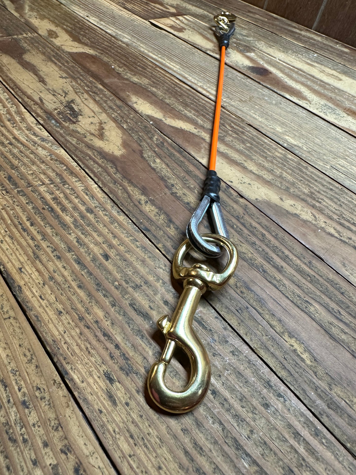 Swivel Stakes (comes with 24" drop), heavy duty for dogs
